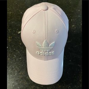 Blush Pink Adidas Originals Trefoil Adjustable Strapback Cap